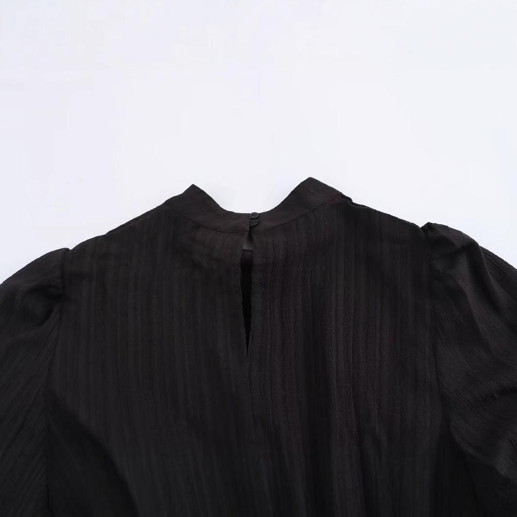 2025 Spring Women's European & American Fashion Irregular Pearl Dress