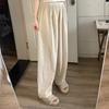 Winter Pajama Pants Thick Plush Elastic Waist Loose Keep Warm Wide Leg Design Women Homewear Trousers Solid Color Lounge Bottoms