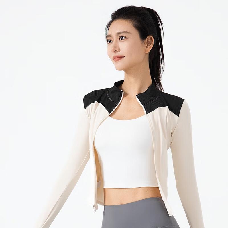 Bojue Women's Slim-Fit Long-Sleeve Sports Jacket