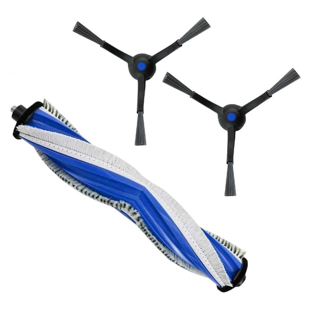 Replacement Roller & Side Brush Kit For ECOVACS For X5 For OMNI For X5 PRO Vacuum Cleaner Parts Home Pet Hair Cleaning Tools