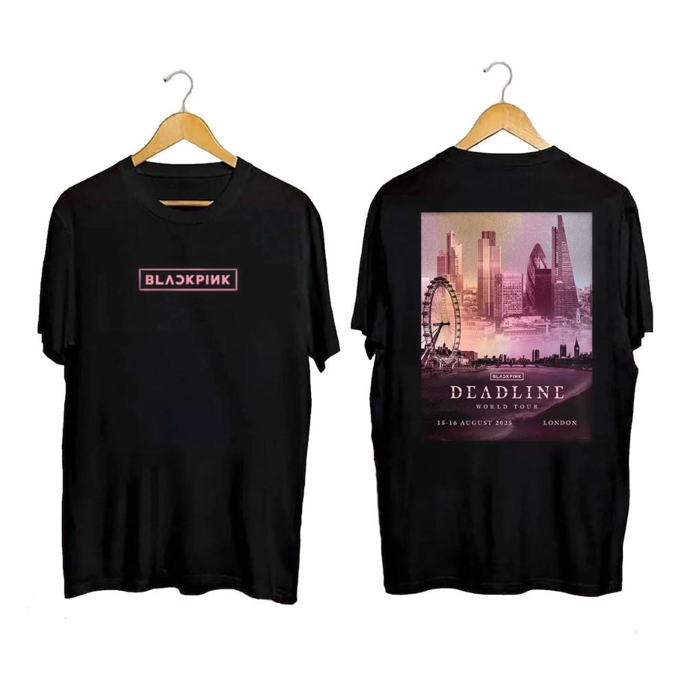 Blackpink Deadline World Tour 2025 London August 15-16 2025 T Shirt XXXL
