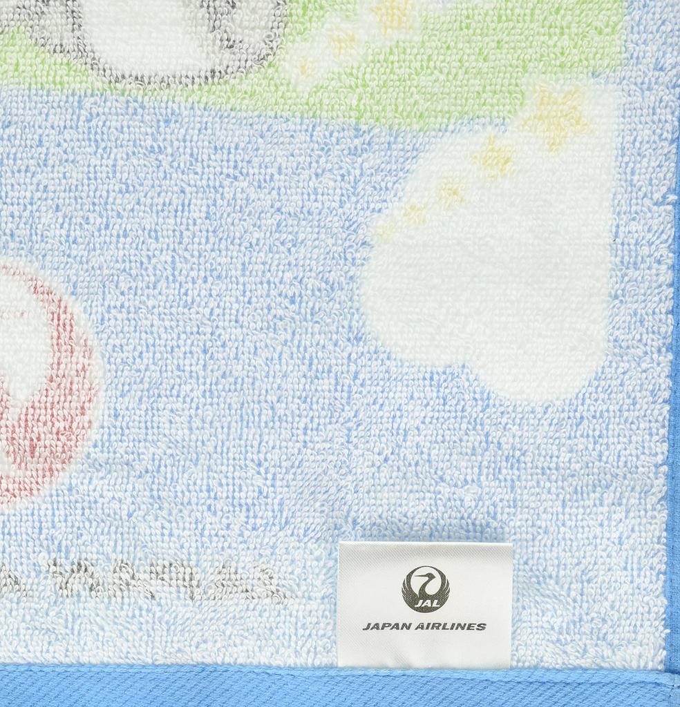 Marushin Face JAL Japan 34 X World 0310404100 Towel, Airlines, Approx. 80cm, Travel,