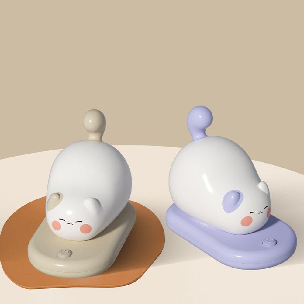 

Cat Shape Nightlight 2 Colors Table Lamp Cute LED Night Lamp фіолетовий