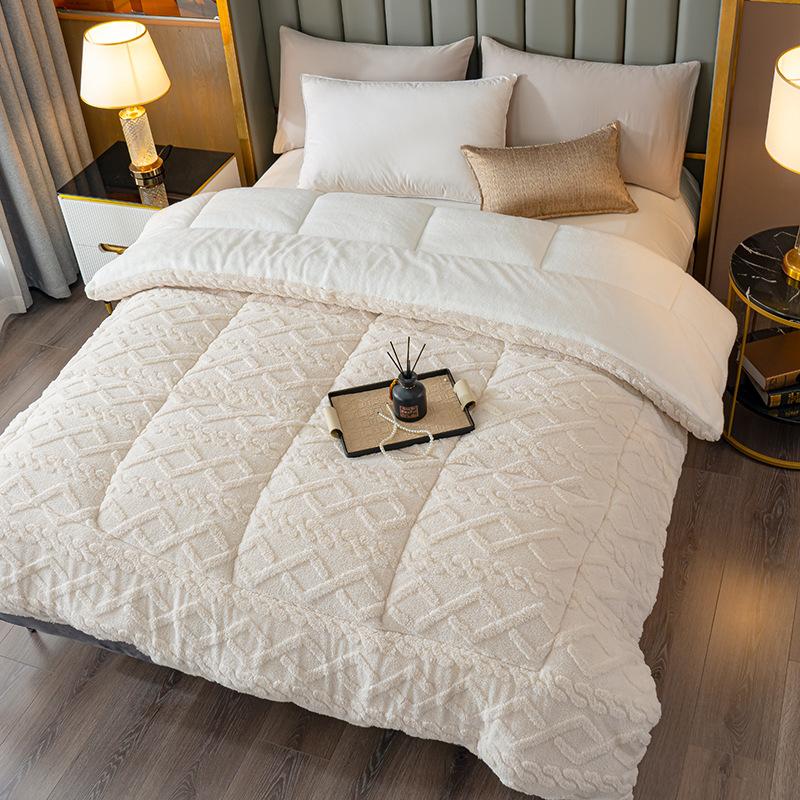 480GSM Heavy Sherpa Fleece Blanket – Double-Sided Warm Throw for Couch, Bed, Office and Travel, Reversible All Season Comfort, Room & Sofa Decoration