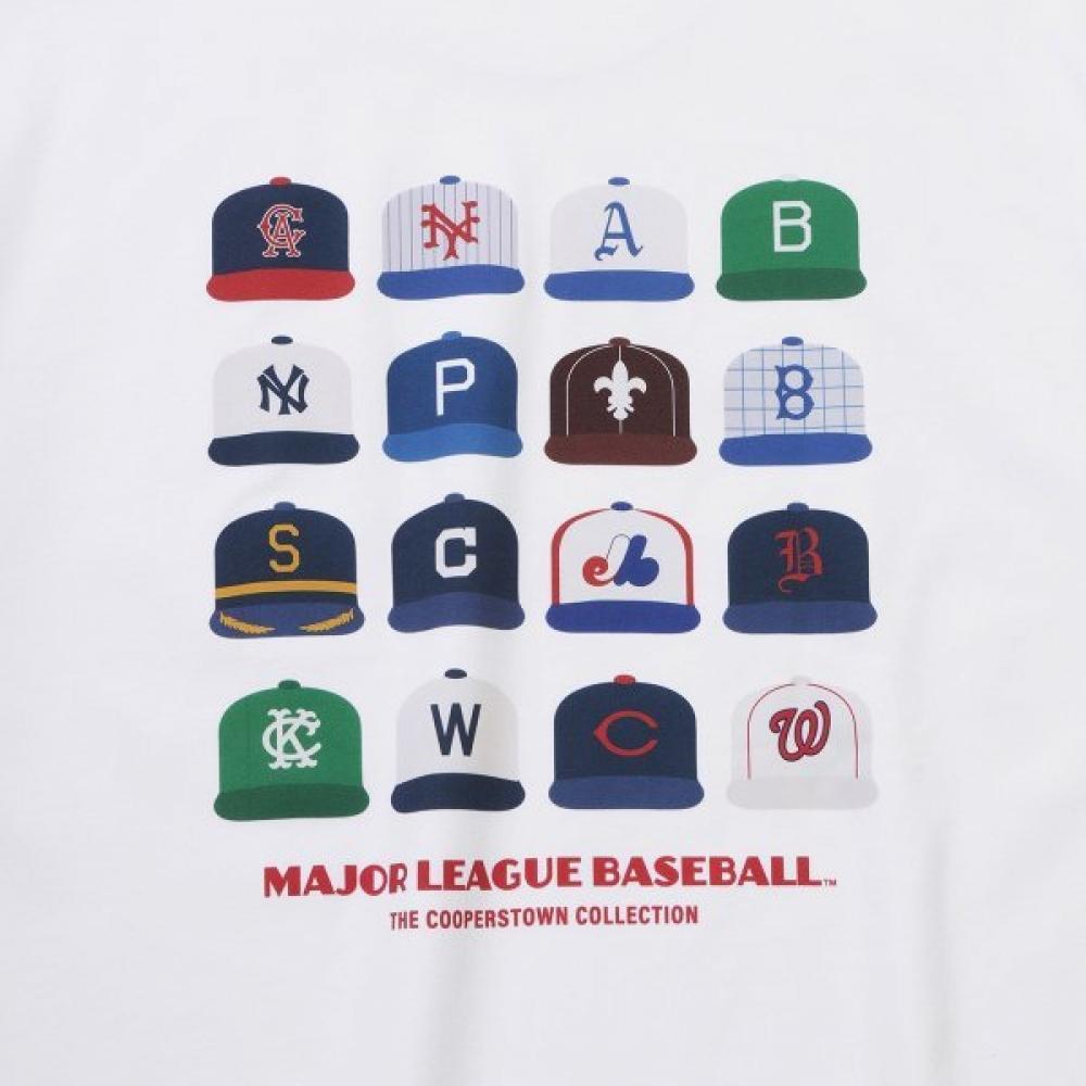 New Era Mlb Cap VinTage PosTer T shirT mulTi whiTe 15147552