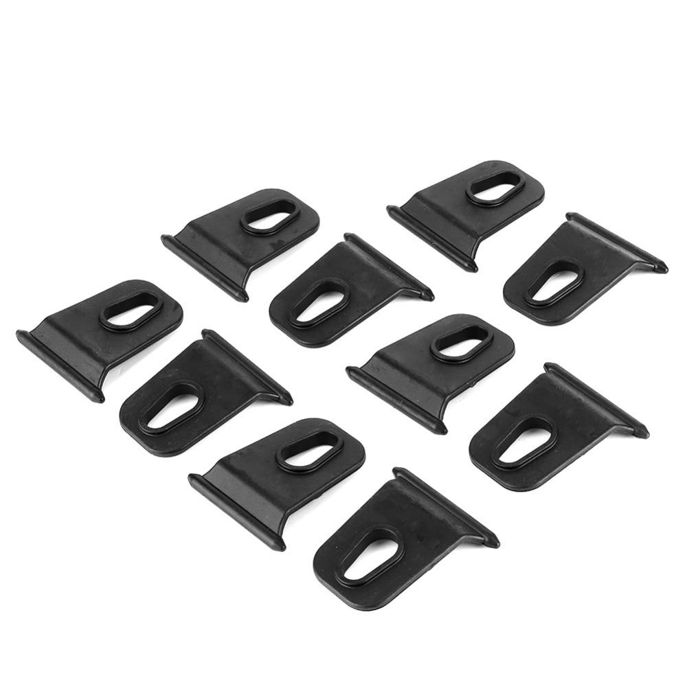 10PCS Black Awning Hooks RV Clothes Hanger Clothes Hanger Organizer RV Awning Hooks  Tent Use