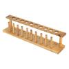 Durable and Strong Wooden 6 8 10 12 Hole Test Tube Stand Chemical Laboratory Tool
