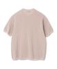 Nitied Coolever Round Short Sleeve Knit Tee Pink
