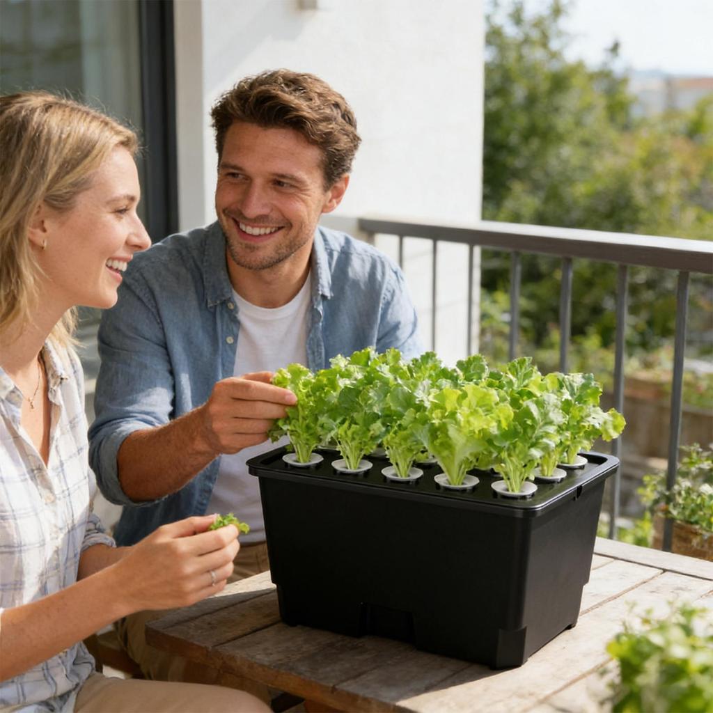 Hydroponic System Germination 15 Pods Germination Planter Indoor Hydroponic Garden For Balcony Garden Greenhouse Outdoor Farm