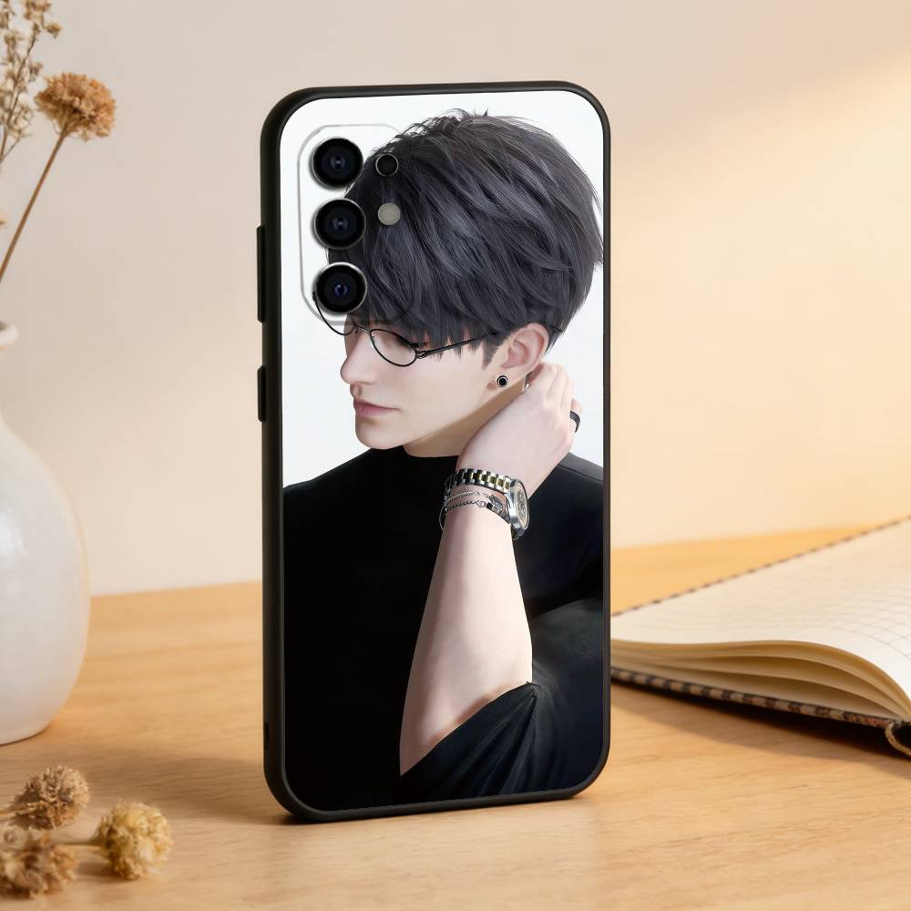 

Love D-Deepspac Caleb Phone Case Black Silicone Soft For Samsung S25,S24,S21,S22,S23,S30,Ultra,S20,Plus,Fe,Lite Samsung S24Plus