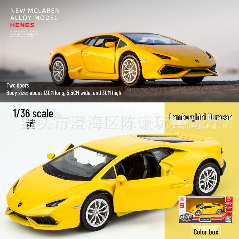 Mercedes-Benz G63 Alloy Land Rover & McLaren Pull-Back Metal Toy Car Set for Kids