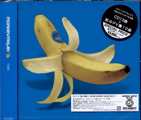 

CD MONKEY MAJIK - TIME AVCD23668B binyl records 2008 Japan ObiJapanese Pop/Rock Used