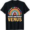 Venus Alles Gute zum Geburtstag Regenbogen T-Shirt