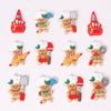 Cute Gingerbread Man Ornament Christmas Tree Hanging Decorations Pendant Holiday Gift
