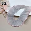 1M Lace Ribbon Sheer Chiffon Elastic Ruffle Ribbon Lace Trim for Dress Diy Apparel Sewing Fabric Wedding Party Accessories New