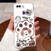 Casing For Oppo F9 / Realme 2 Pro Phone Case New Design Aesthetic Fashion Cute Cat Cartoon Soft Silicone Transparent TPU Cover