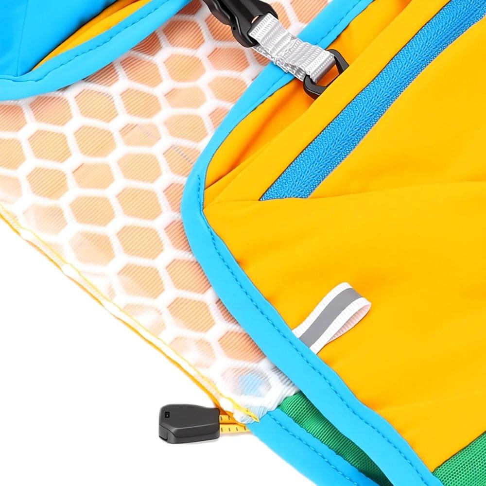 Breathable Mesh Kids Hydration Backpack Stretch Fabric Cycling Hydration Vest Kids Hydration Vest