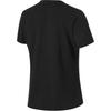 Li-Ning Fitness Series Solid Color Round Neck Comfortable Breathable Short Sleeve T-Shirt Women Tops Black ATSU018-4