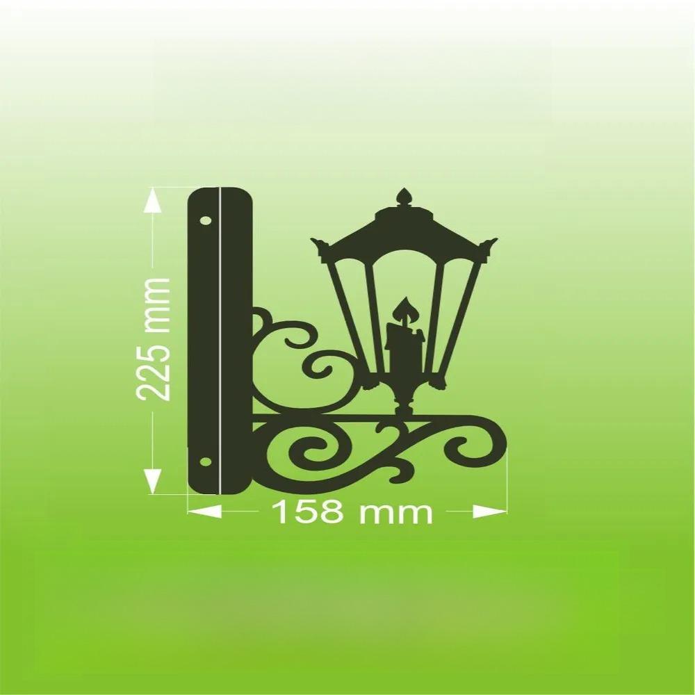 

Декоративный кронштейн чёрный