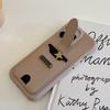For iPhone 15 Pro Max Case with Card Slots Litchi Texture Leather+PET Phone Cover