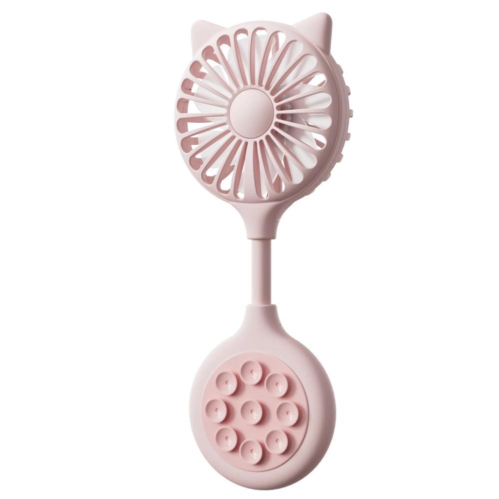 

Multifunctional Mini Handheld Fan Portable Small Electric Fan Lightweight Air Cooler Summer Gift розовый