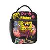 Custom S-Sponges Anime Bobes Lunch Bag Women Thermal Cooler Insulated Lunch Boxes for Adult Office