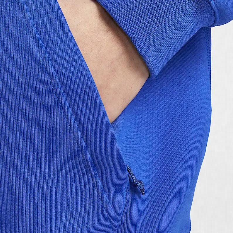 Nike ACG Therma-Fit Módní Pohodlná Všestranná Fleecová Volná Mikina Unisex Mikina Game-Royal Safety-Orange Space-Blue DH3088-480