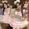 Sex Lingerie Pure Desire Sexy Sweet Cute Cos Maid Suit Small Chest Maid Short Skirt Puffy Skirt Suit Female