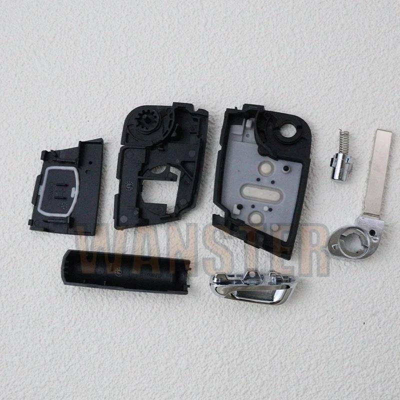 Coque de boîtier de clé de voiture pour Volkswagen Vw Golf 7 4 5 Mk7 Mk4 6 Tiguan Gti Pour Skoda Octavia A7 Pour Seat Leon Ibiza Altea