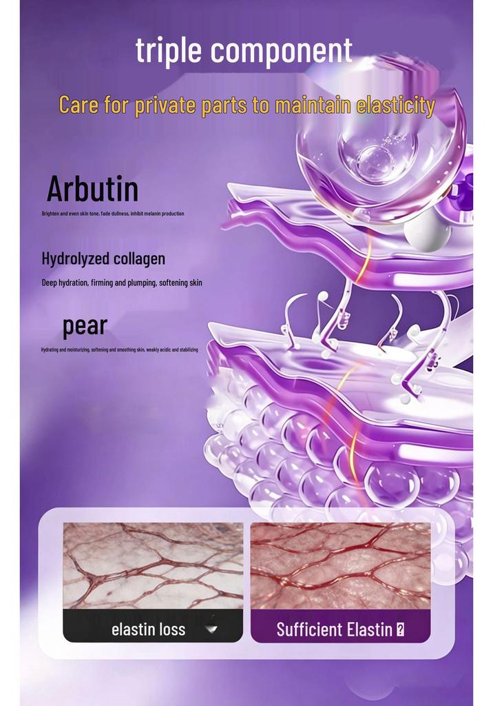 Gynecological Antibacterial Hydrating Gel for Female Intimate Care and Tightening