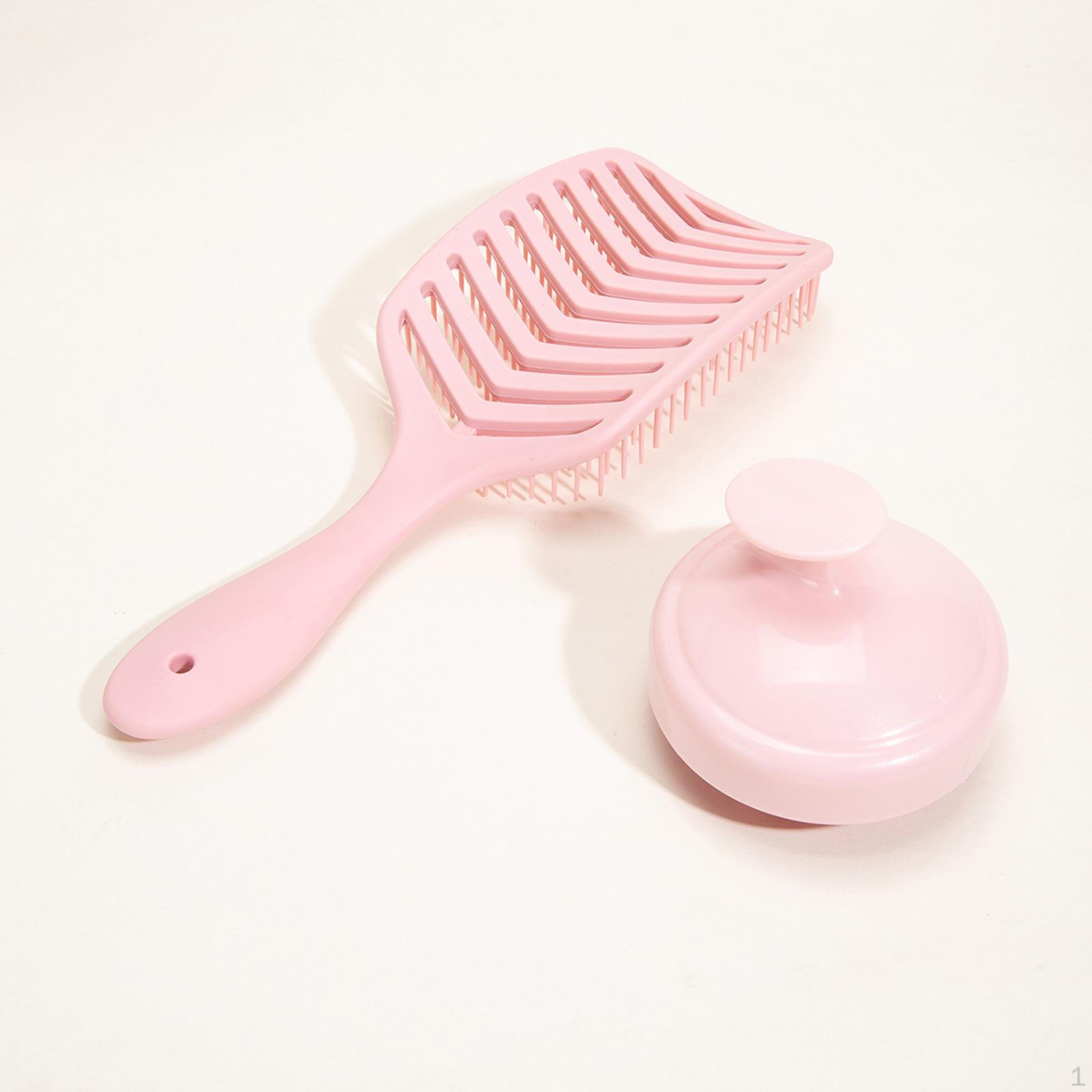 

Hollow Out Hair Brush Scalp Massage Combs Detangling for Quickly Detangles and Smooths