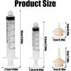 Pet Feeding Syringe -10 Pcs Silicone Feeding Nursing Nipple and 5ML/10ML Feeding Syringe, Pet Nursing Feeding Tools for Kittens Puppies Newborn