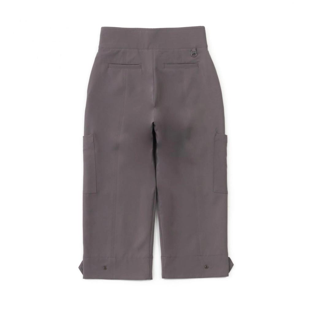 KHALHON Women'S Cropped Pants (Jet Black)