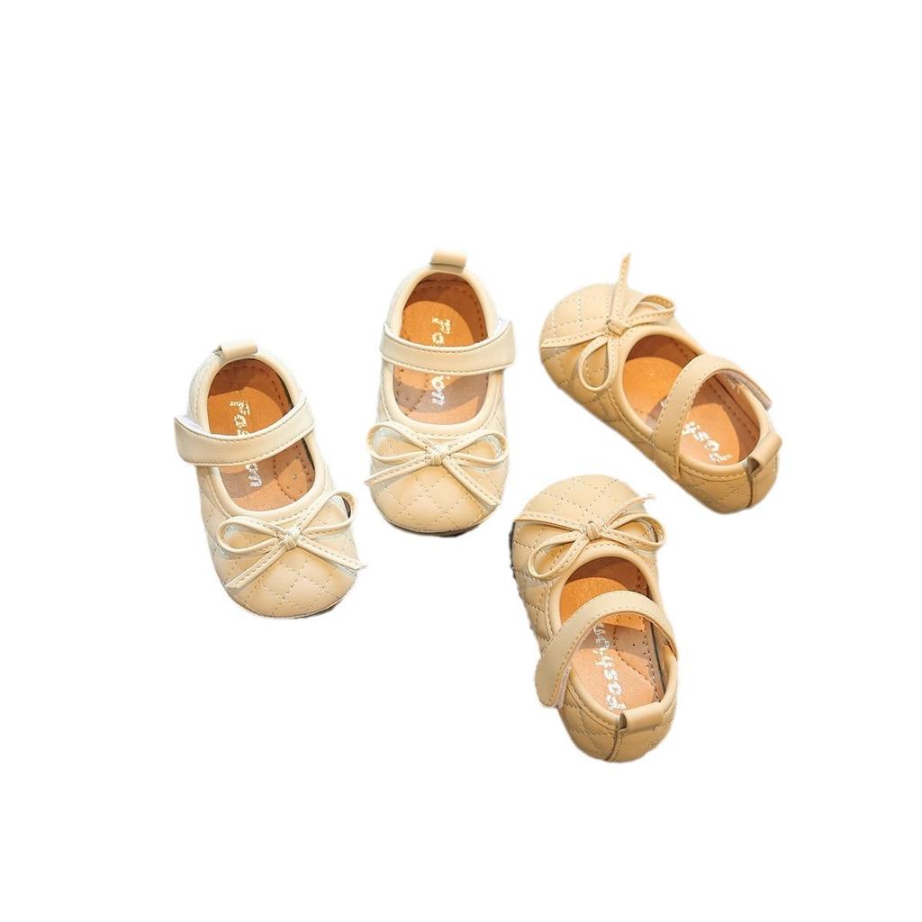 Anti-slip Shoes, Soft Sole Shoes, Baby Walking Shoes, Soft Leather Girls' Shoes, Single Shoes