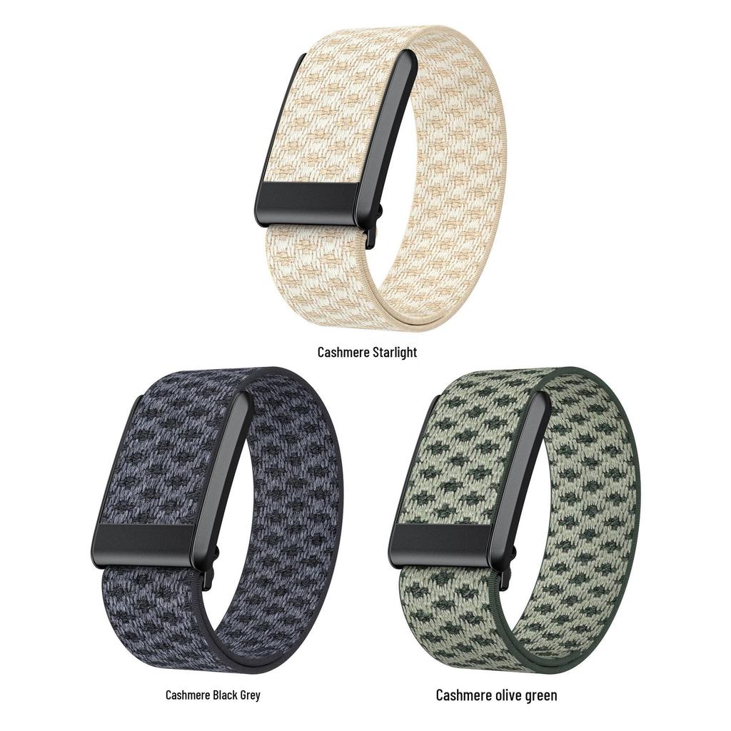 WHOOP 4.0 Braided Nylon Sport Strap - Cashmere Elastic Bracelet for High-End Watches
