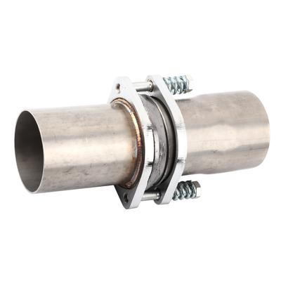 Parafuso de mola de escape universal de 3 pol. de aço inoxidável com fixação rápida e flange para reparo de tubo