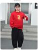 Plus Size Velvet Hoodie for Chubby Girls, Ages 7-15 – Slimming Autumn/Winter One-Piece Base Layer