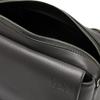 LOEWE Military Messenger Bag In Supple Smooth Calfskin And Jacquard Xs Dark Grey B553A72X27-1220