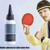 Table Tennis Glue Set Water-Based Glue Voc Free Ping Pong Rubber Adhesive With Brush For Racket Tennis Paddle Glue Easy To Use