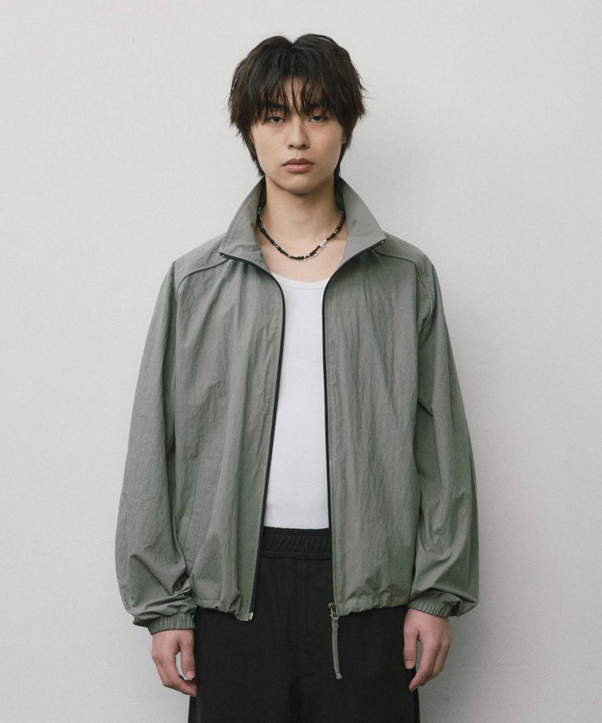 Wmc Oversized High-Neck Blouson_Khaki