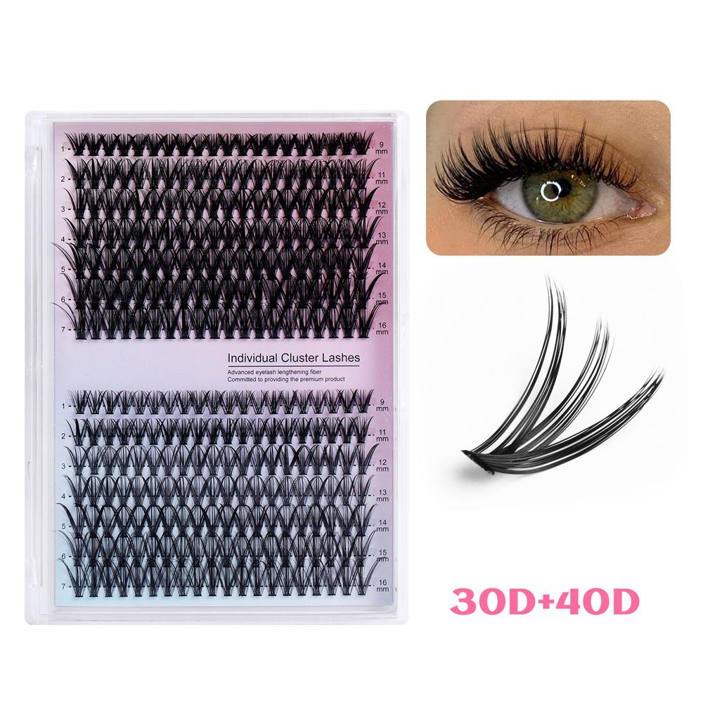 Bond and Seal 3D Faux Mink Lash Wispy Style Fake Eyelash False Eyelashes  Eye Lash Extension