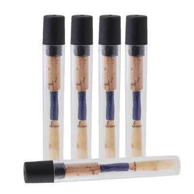 Yibuy Oboe Reed 5pcs 72mm Medium Wood Holder