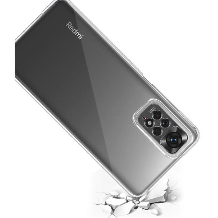Case - Phonillico - Xiaomi Redmi Note 11 PRO - 360 Full - Transparent - Flexible