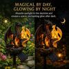 Solar Dragon Statue Light 6.3in Gothic Garden Decor Resin Solar Powered for Patio Walkway Halloween Warm Glow Medieval
