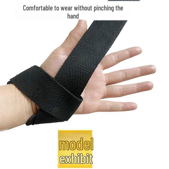Fitness Power Grip Belt: Non-Slip, Wear-Resistant Pull-Up & Dumbbell Support