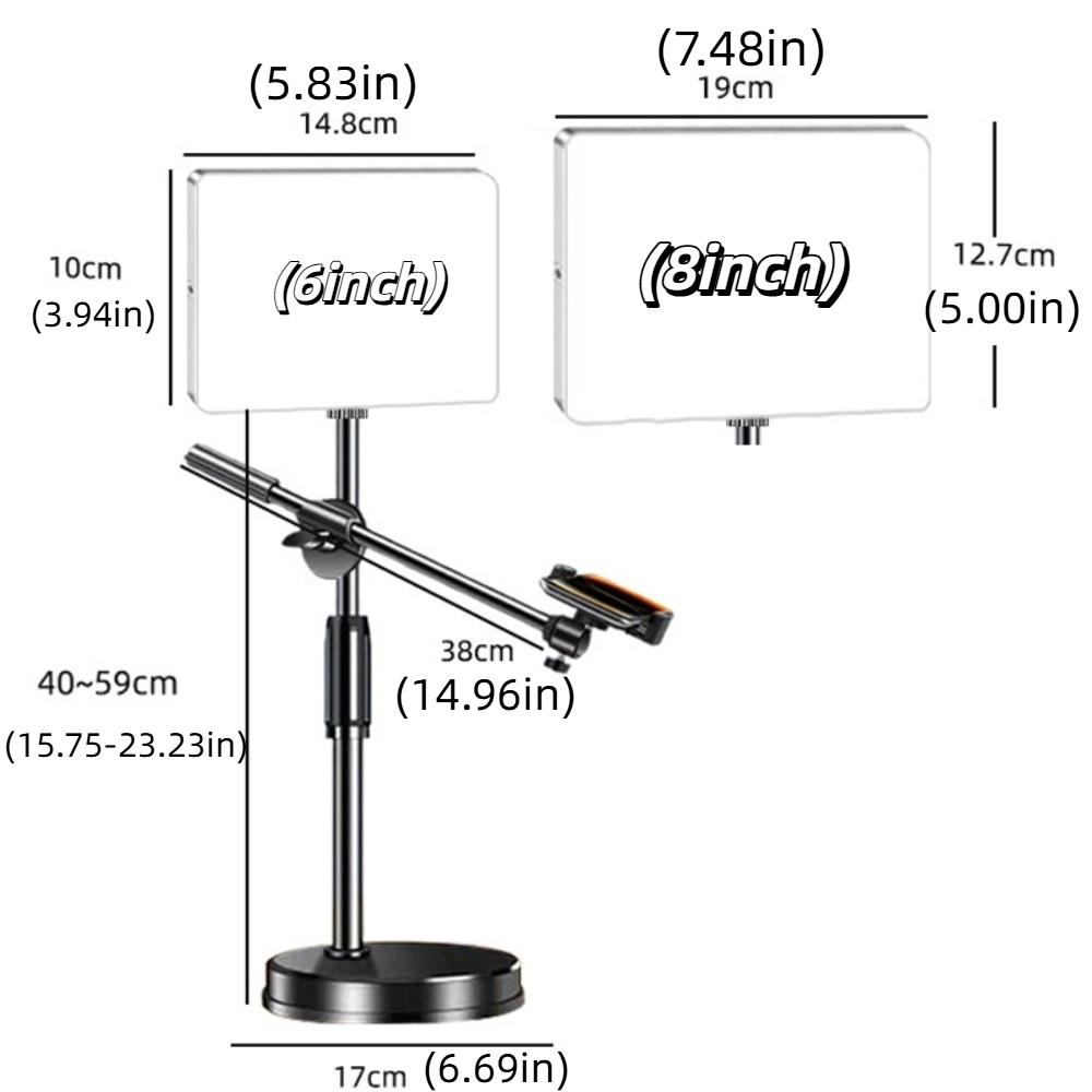 Tripod Live Streaming Light LED Light Adjustable Supplementary Light  Live Streaming
