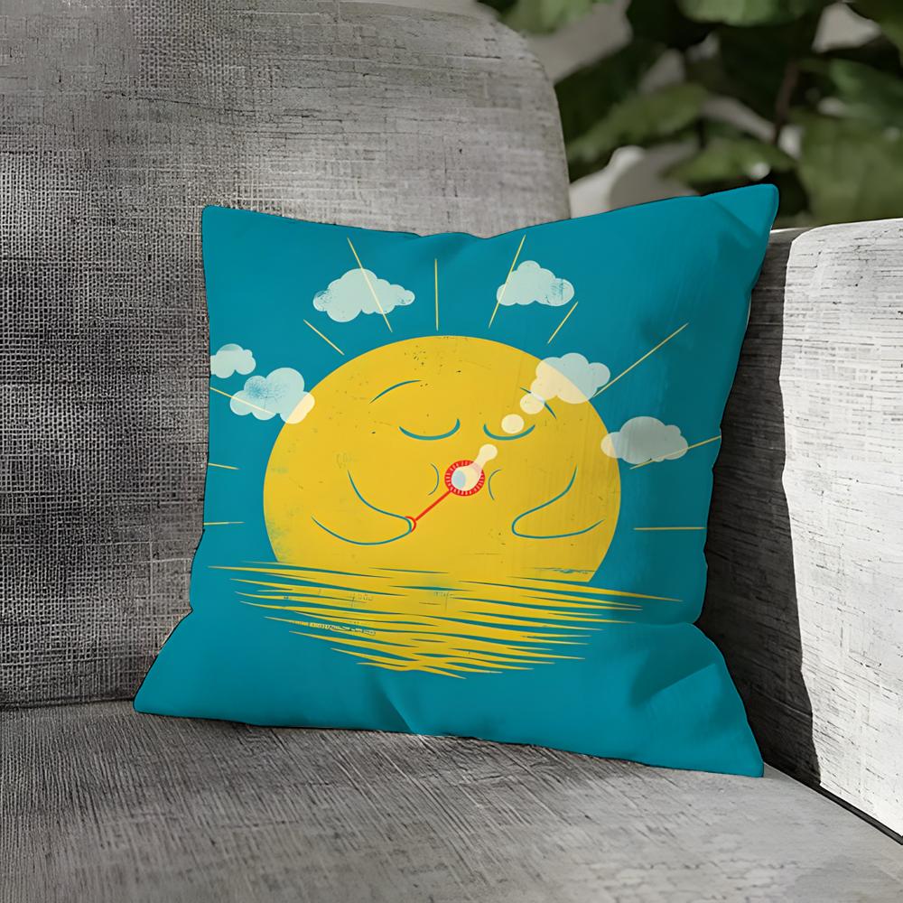 School Patterns For Children Pillow Case Linen Pillows Case Cushions Case Sofa Pillows Case Decor Home