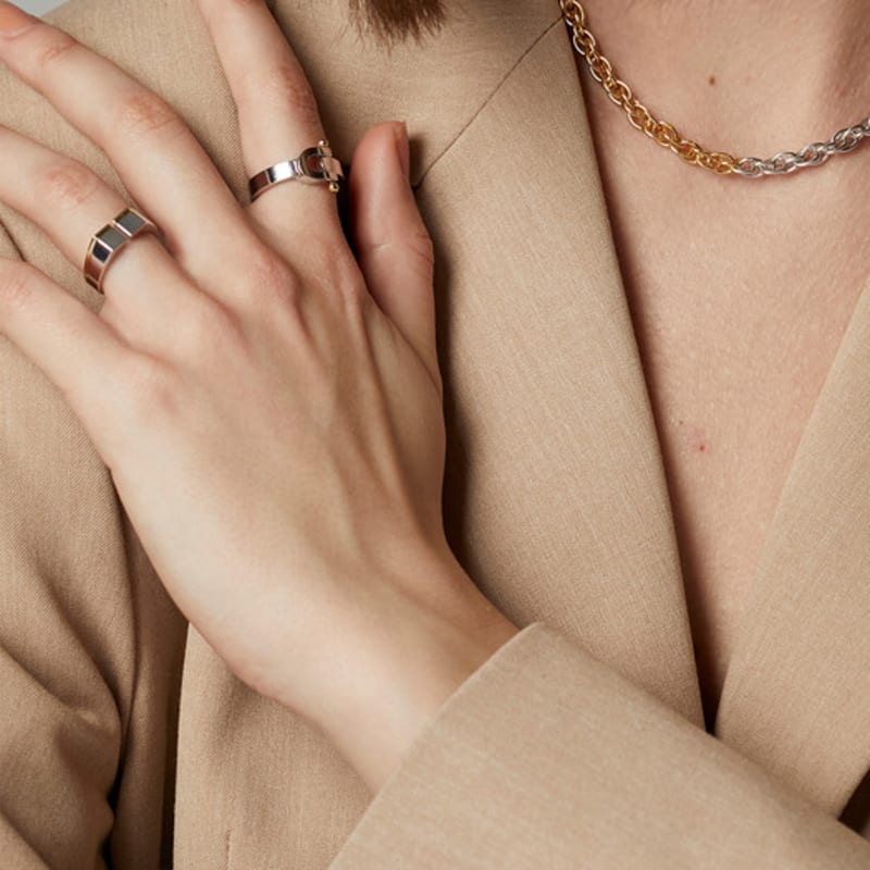 reve [Silver 925] a horses hoof ring