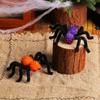 Halloween Spider Hair Clip for Kids Adults Furry Spider Hair