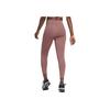 Adidas Solid Color Slim Fit Brand Logo Printed Workout Pants Women Bottoms Oxidized-Red HM1196